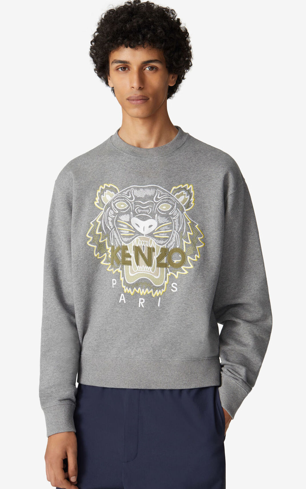 Kenzo Tiger Sweatshirt Herr | 20849-ASTV